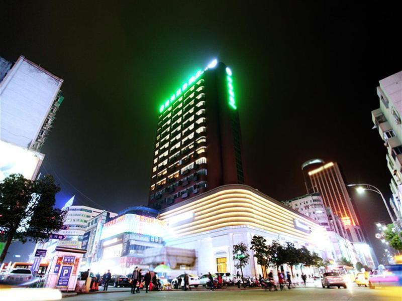 Greentree Inn Anhui Wuhu Zhongshan Road Pedestrian Street Express Hotel Bagian luar foto
